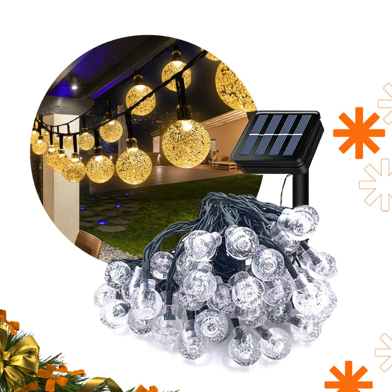 Pisca Pisca Varal Lâmpadas Solar