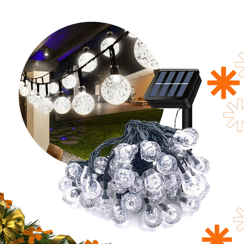 Pisca Pisca Varal Lâmpadas Solar