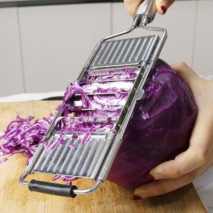 🔥 COMPRE 1 E LEVE 2! 🔥 Ralador Multiuso Inox + 4 Lâminas + Brinde Grátis!