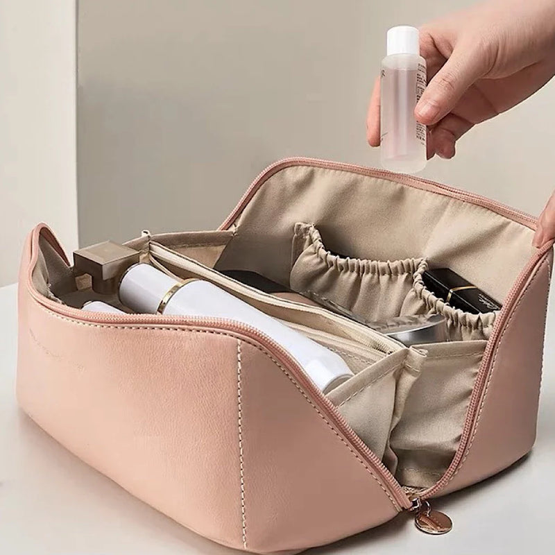 Bolsa De Cosmético De Couro PU
