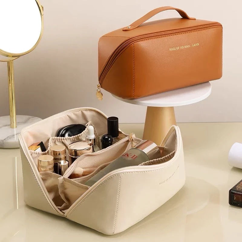 Bolsa De Cosmético De Couro PU