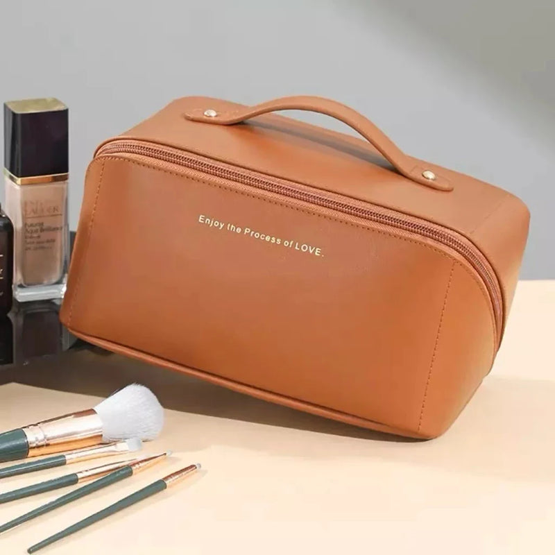 Bolsa De Cosmético De Couro PU