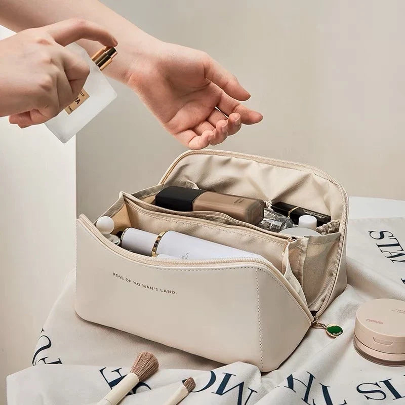 Bolsa De Cosmético De Couro PU