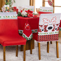 Kit 4 Peças de Capas Natal para Cadeira Jantar