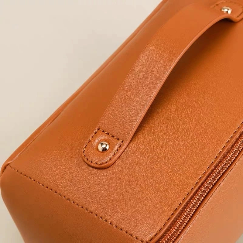 Bolsa De Cosmético De Couro PU
