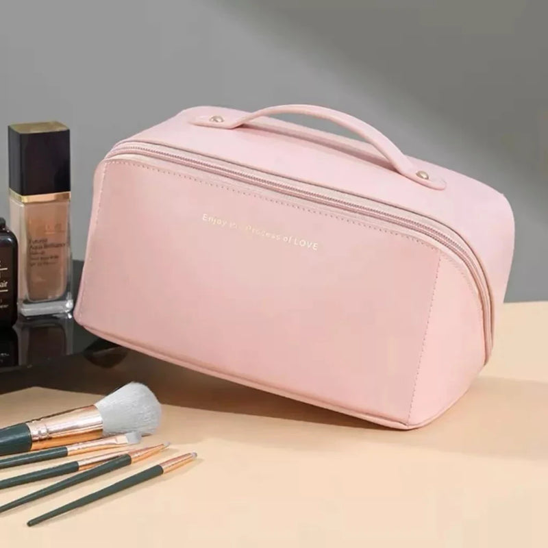 Bolsa De Cosmético De Couro PU