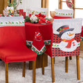 Kit 4 Peças de Capas Natal para Cadeira Jantar